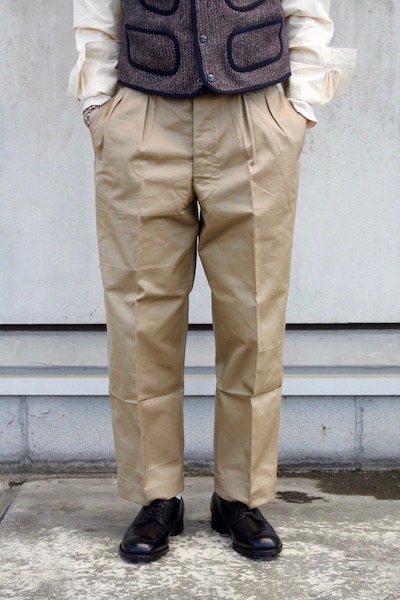 FRENCH ARMY CHINO TROUSERS | ARCH STELLAR PLACE