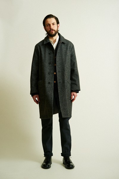 A Vontade Reversible Balmacaan Coat | labiela.com