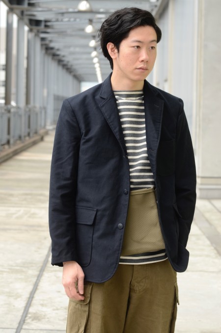 BONCOURA / 3PIECE “NAVY MOLESKIN” | ARCH STELLAR PLACE