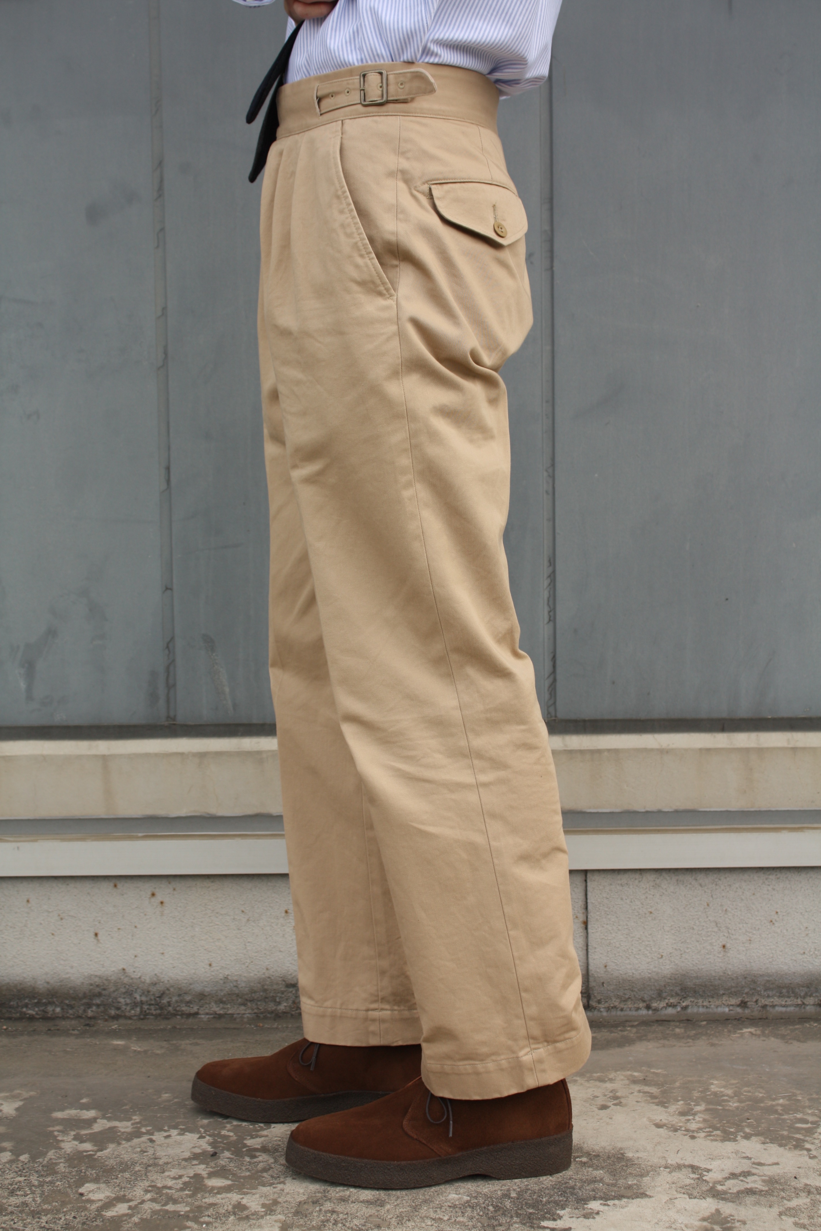 海外受注品 KENNETH FIELD Gurkha Trousers - パンツ