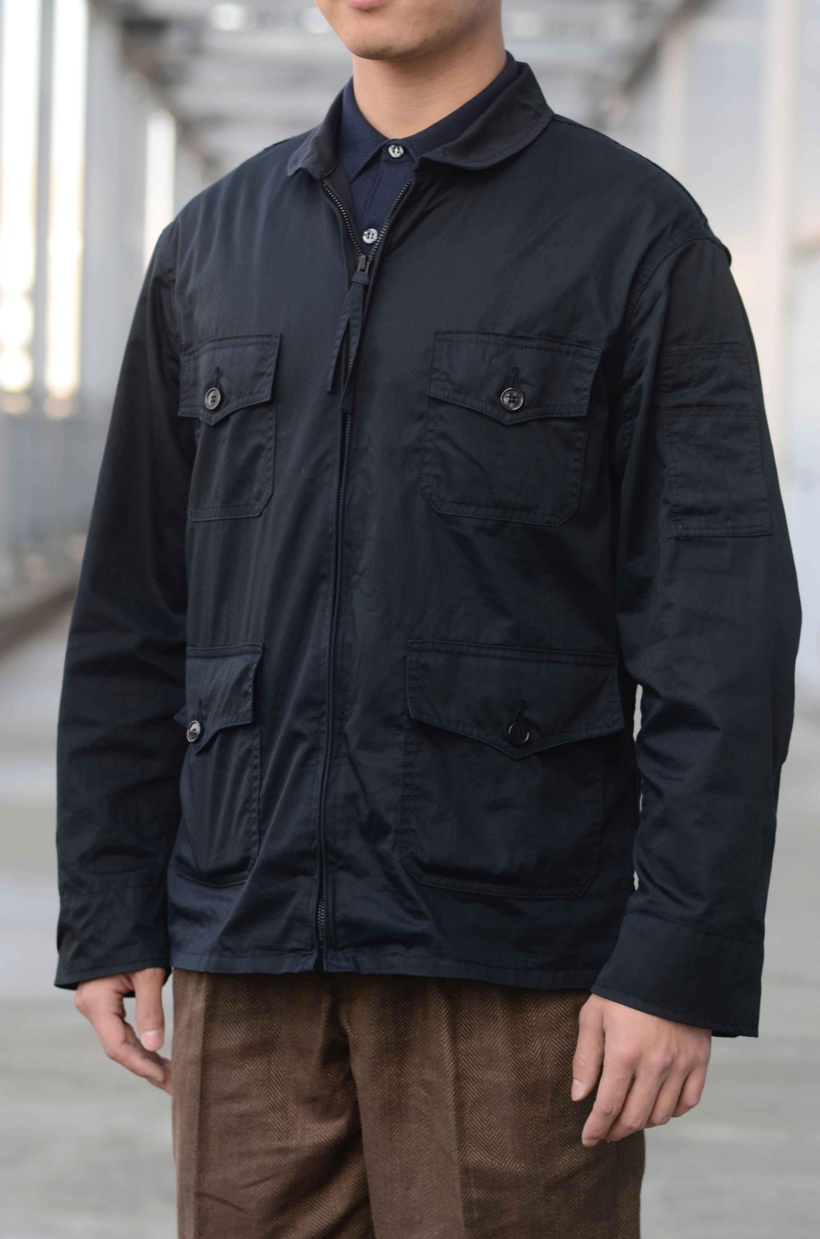 美品ANATOMICA USN FLIGHT JACKET/深紺S | ochge.org