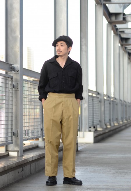 白木/黒塗り ANATOMICA／アナトミカ_ROYAL MARINE PANTS | ccfl.ie