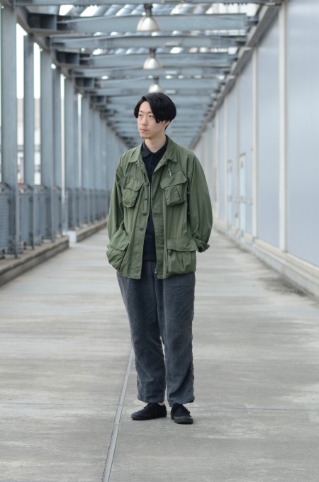 jungle fatigue jacket 3rdカラーオリーブグリーン