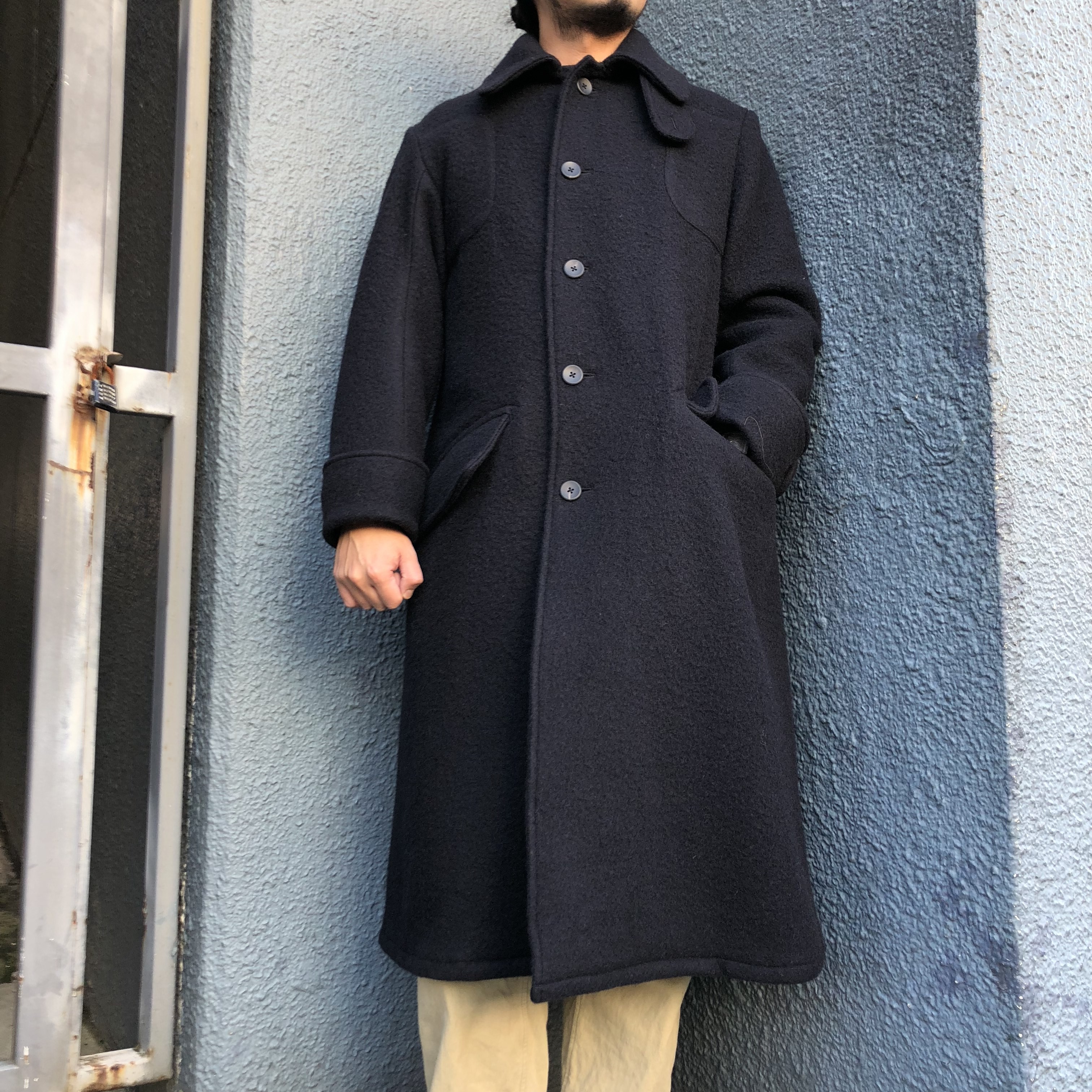 サイズ7】sus-sous great coat チャコールグレー | tspea.org