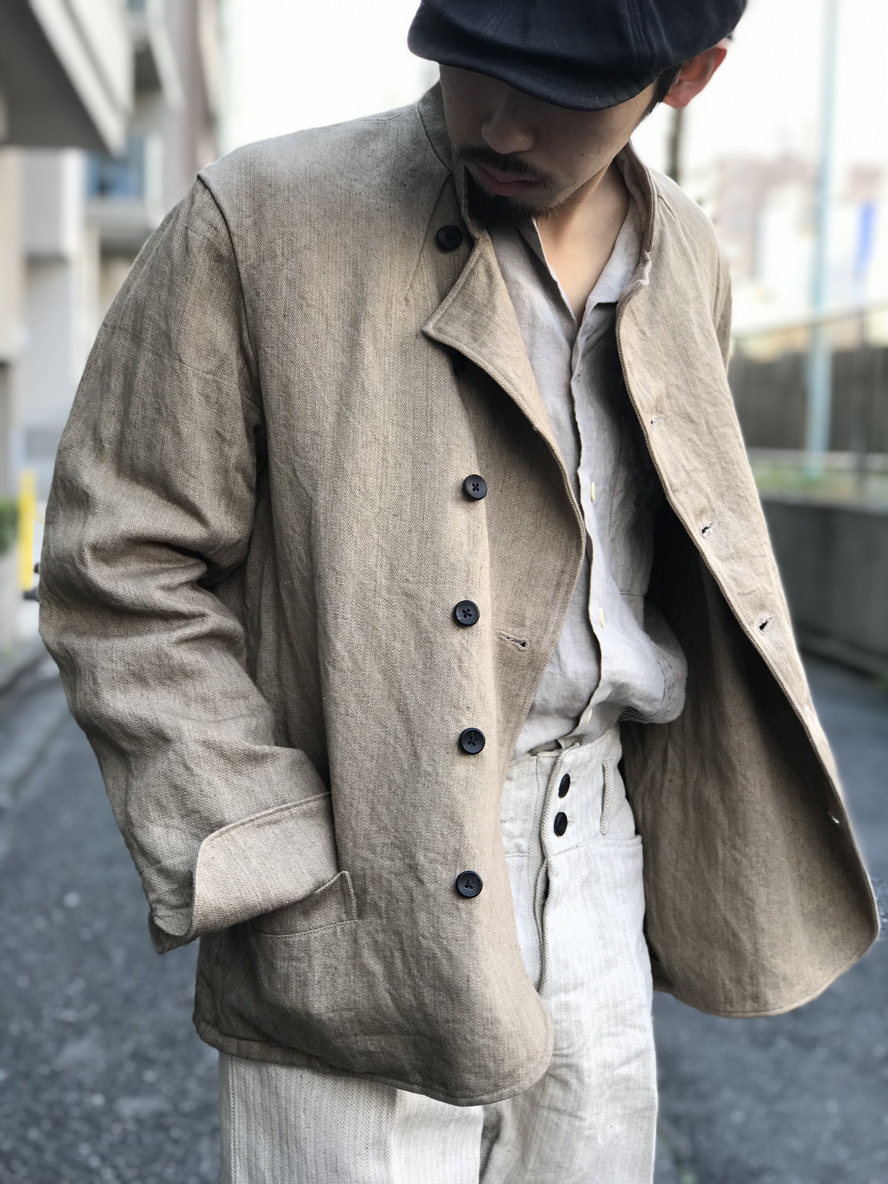 22ss sus-sous jacket, cooks Indigo 7 | hartwellspremium.com