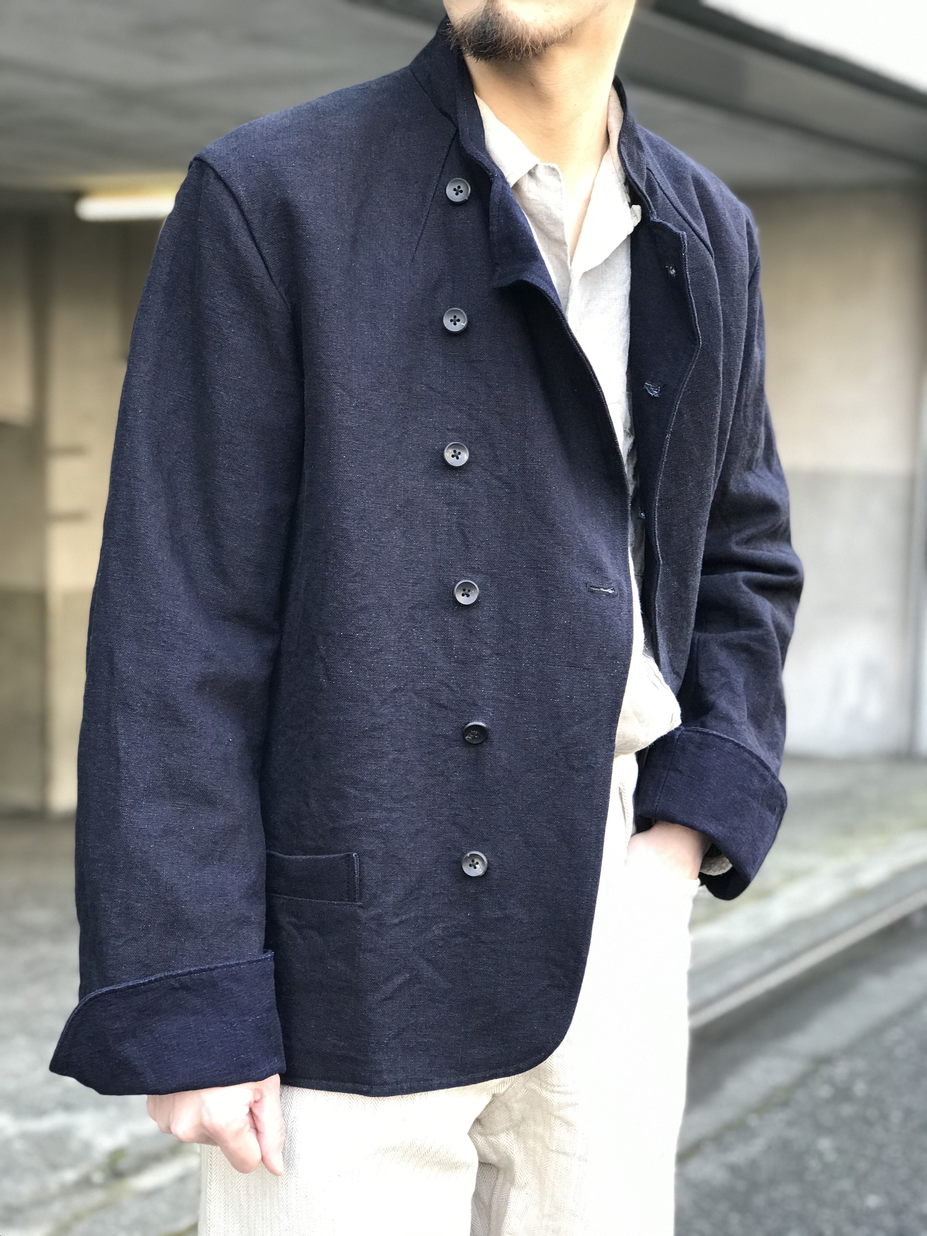 sus-sous jacket cooks コックジャケット size7 - ブルゾン