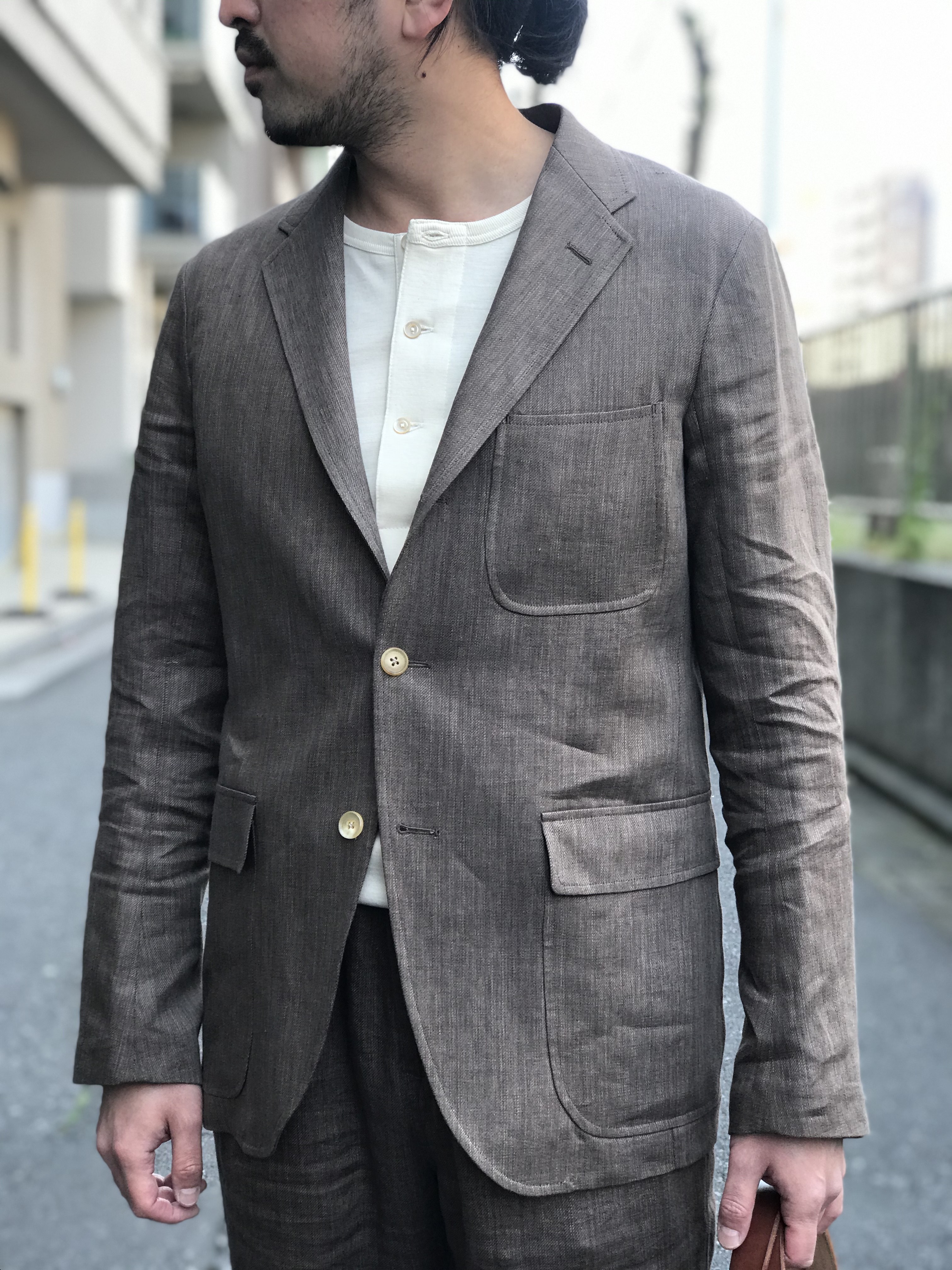 試着のみ】Kenneth Field 50´s SPORTS COAT リネン-