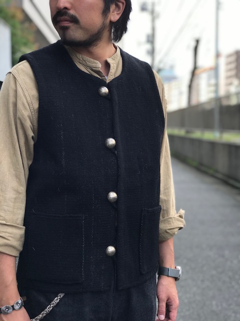 TRUJILLO'S / CHIMAYO VEST SOLID | ARCH TOKYO