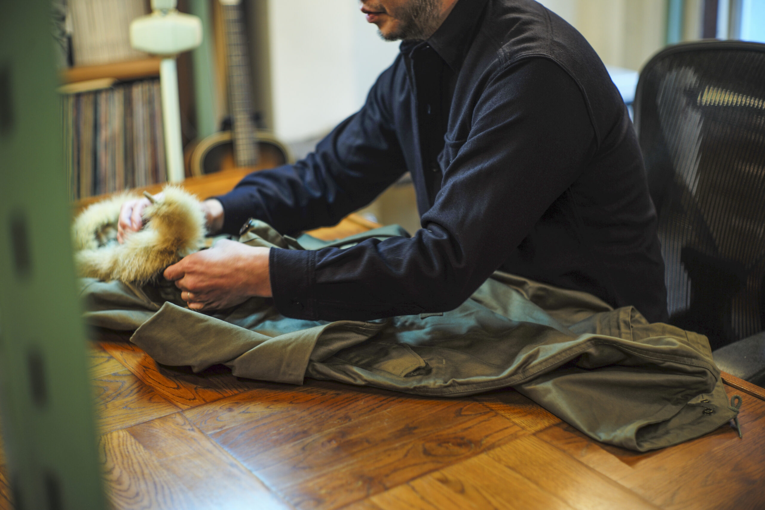 M1948 PARKA with COYOTE FUR