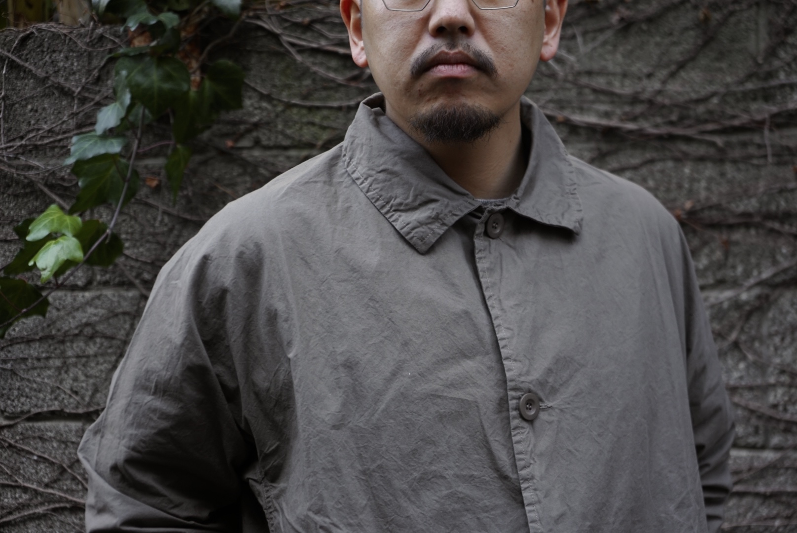 CASEY CASEY ケイシー ケイシー : YUKI LONGUE SHIRT ウール
