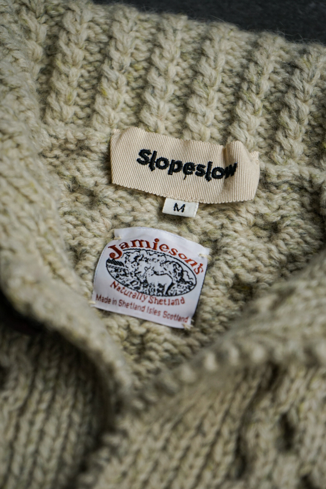 SLOPESLOW / ARAN CARDIGAN - ARCH EXCLUSIVE - ARCH 南青山