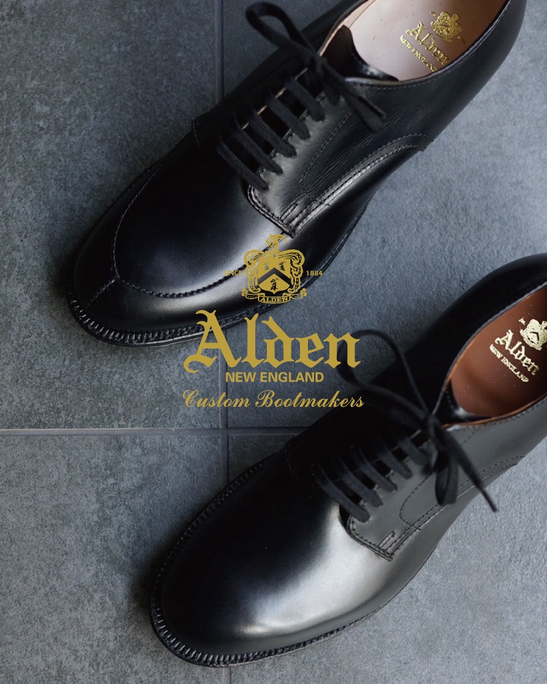 Alden×Arch “ALGONQUIN OX”,”PLANE TOE OX” 1/24(Sat) 12:00~Sales