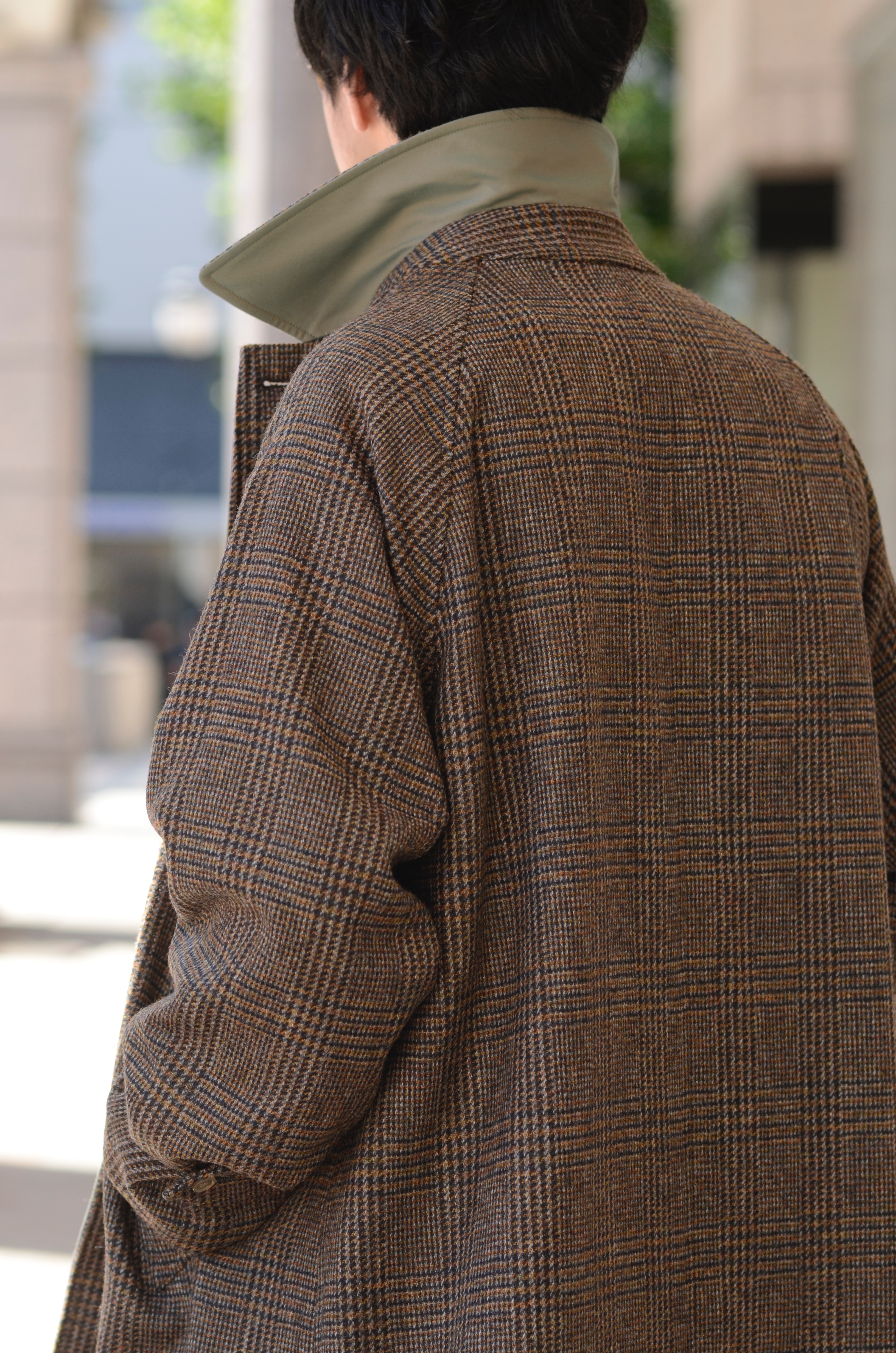 ANATOMICA / Single Raglan CoatⅡ “Reversible” | ARCH STELLAR PLACE