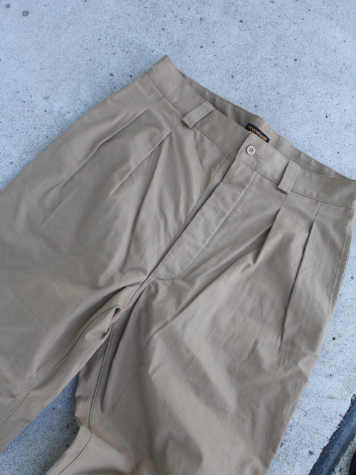 A VONTADE / M-47 Pants & French Mill. 2Tuck Trousers | ARCH 