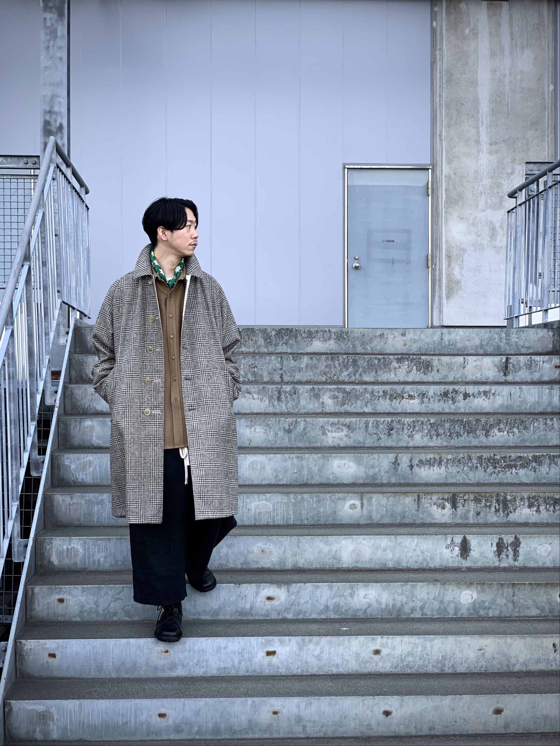 Anatomica / Single raglan Coat | ARCH STELLAR PLACE