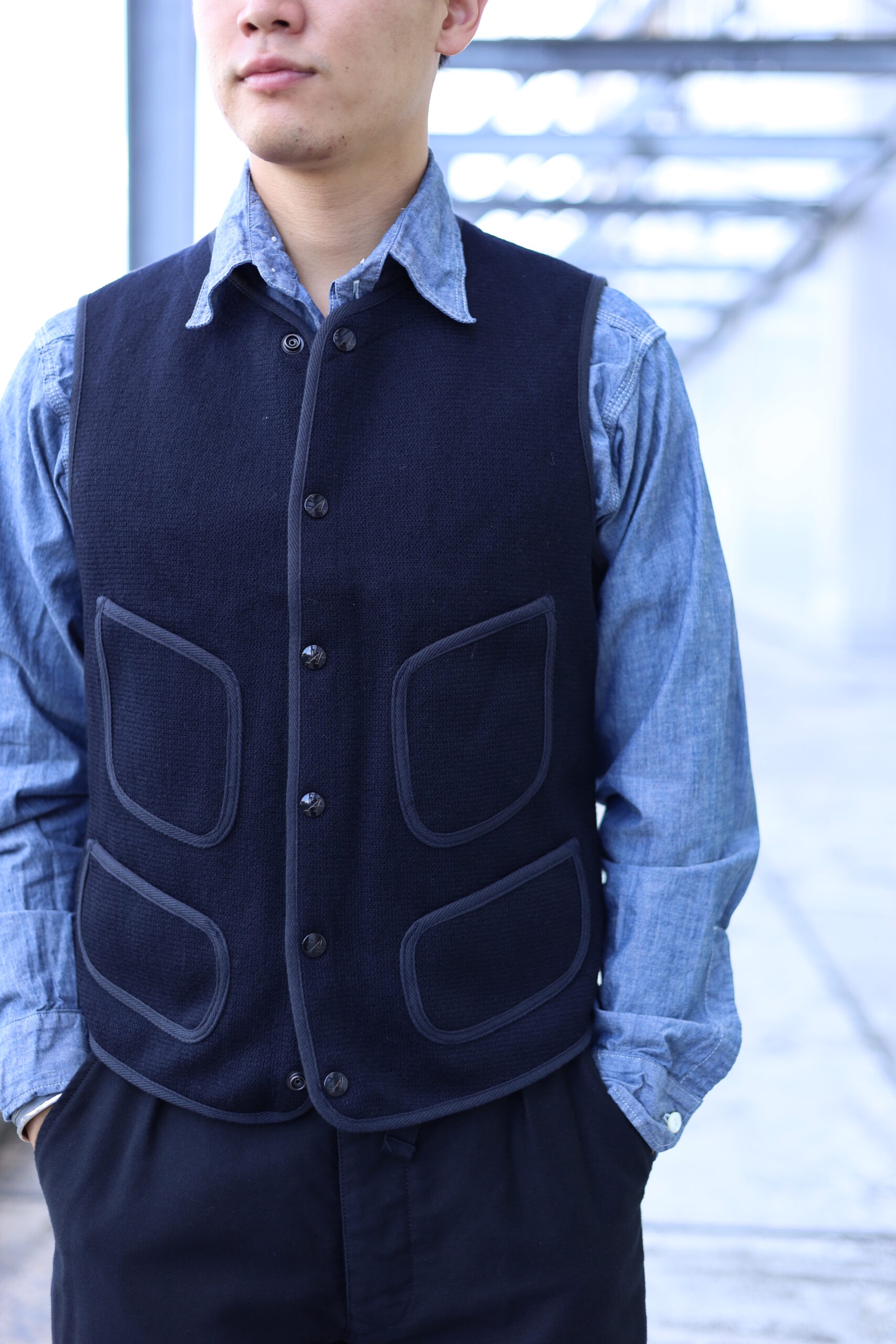 ANATOMICA WORK BEACH CLOTH VEST-