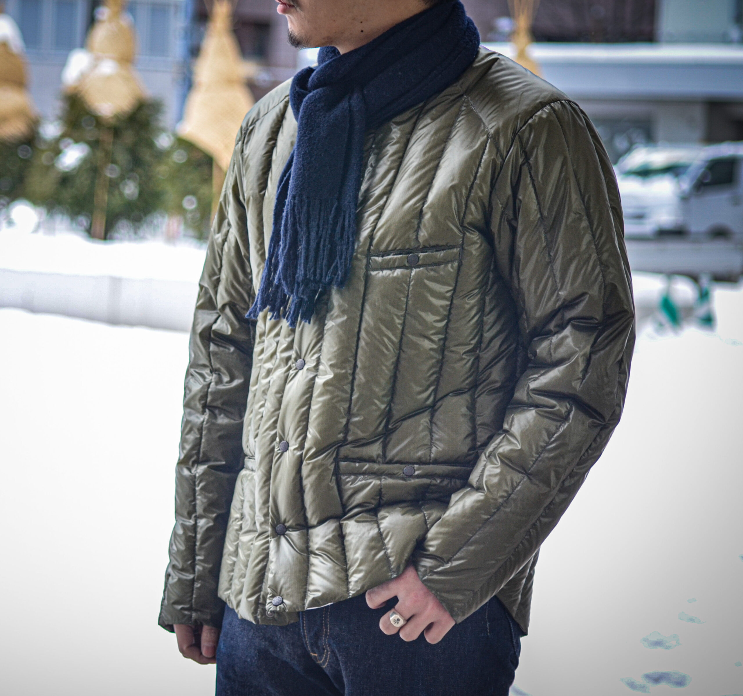 ROCKY MOUNTAIN FEATHERBED / 6MONTH DOWN CARDIGAN | ARCH