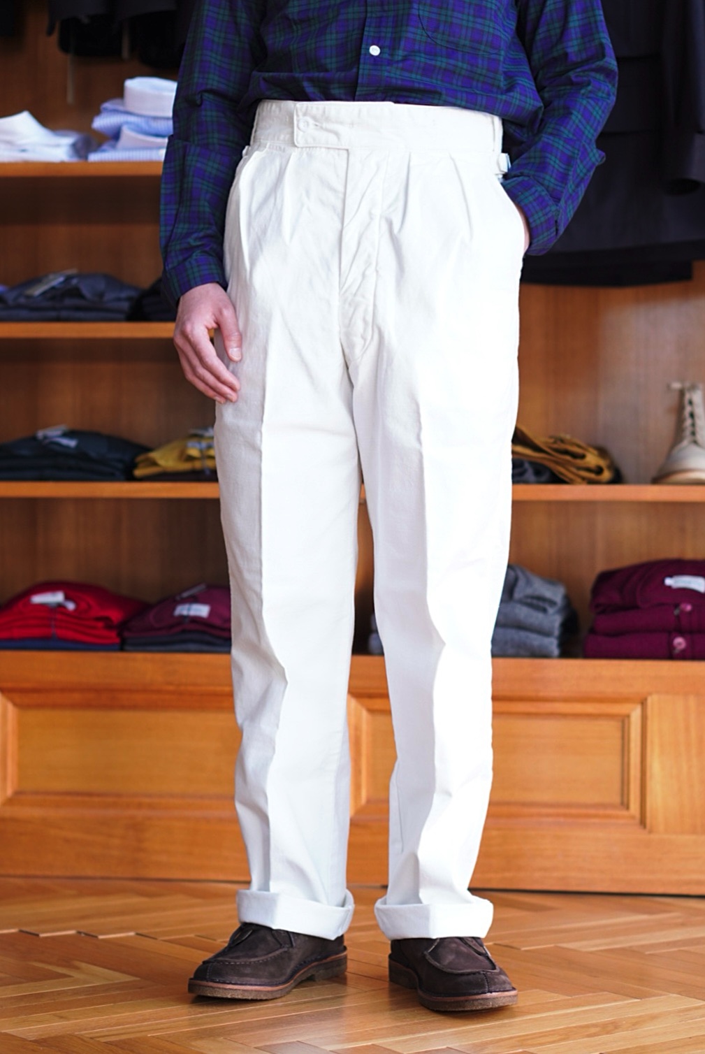 Arch Scottish Navy Trousers | ARCH 市電通り