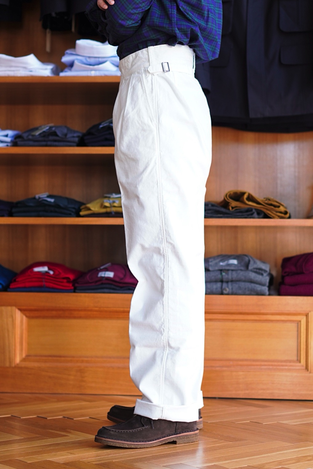 Arch Scottish Navy Trousers | ARCH 市電通り