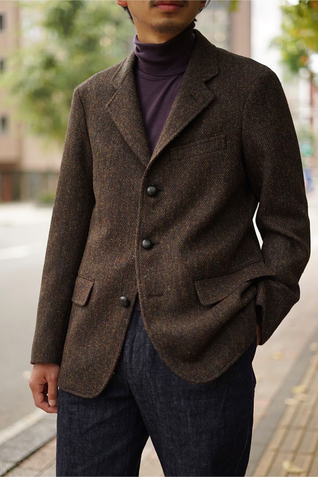 tweed jaket