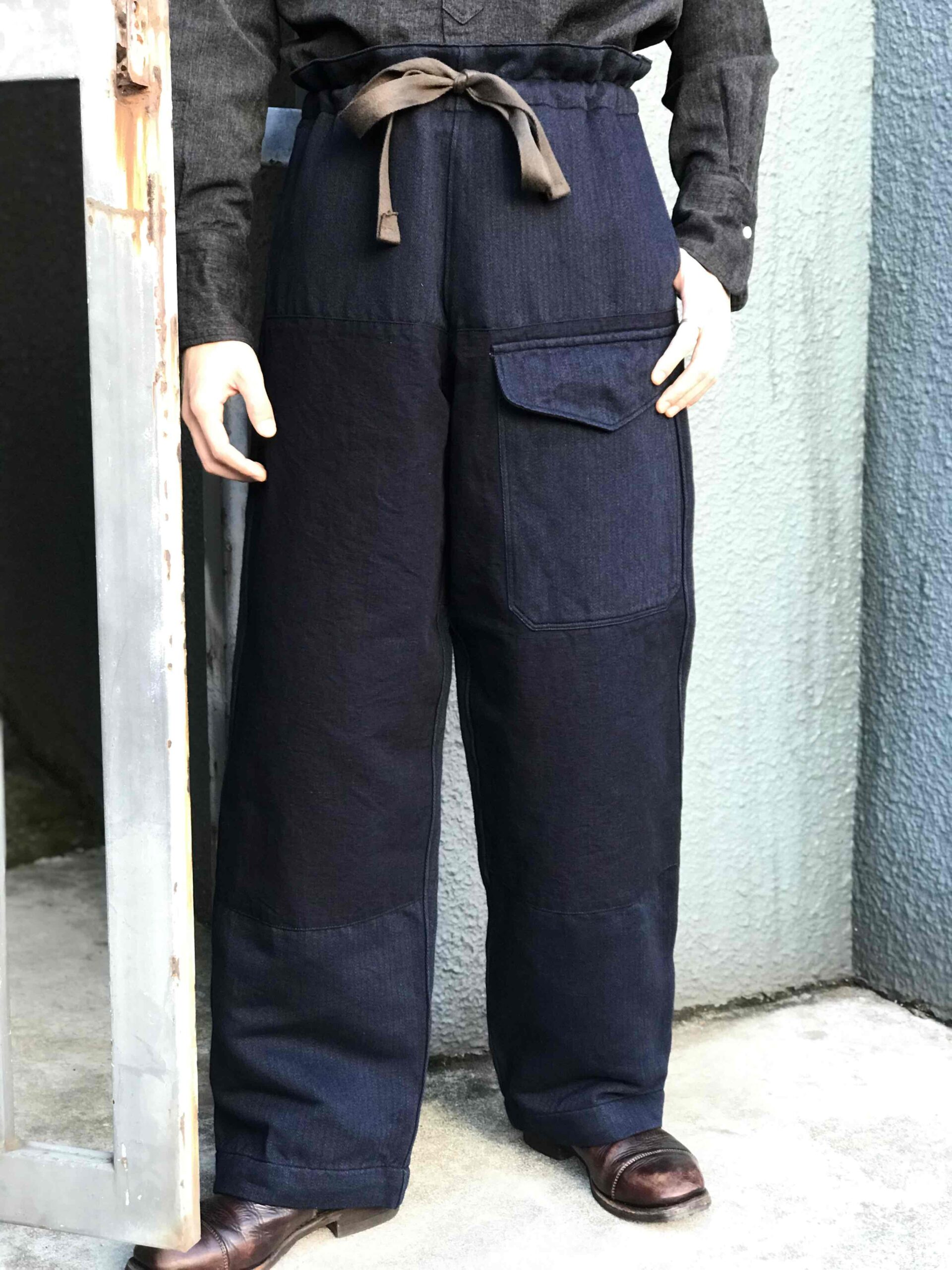 単品販売／受注生産 sus-sous Trousers MK-1 リネン ベージュ サイズ7