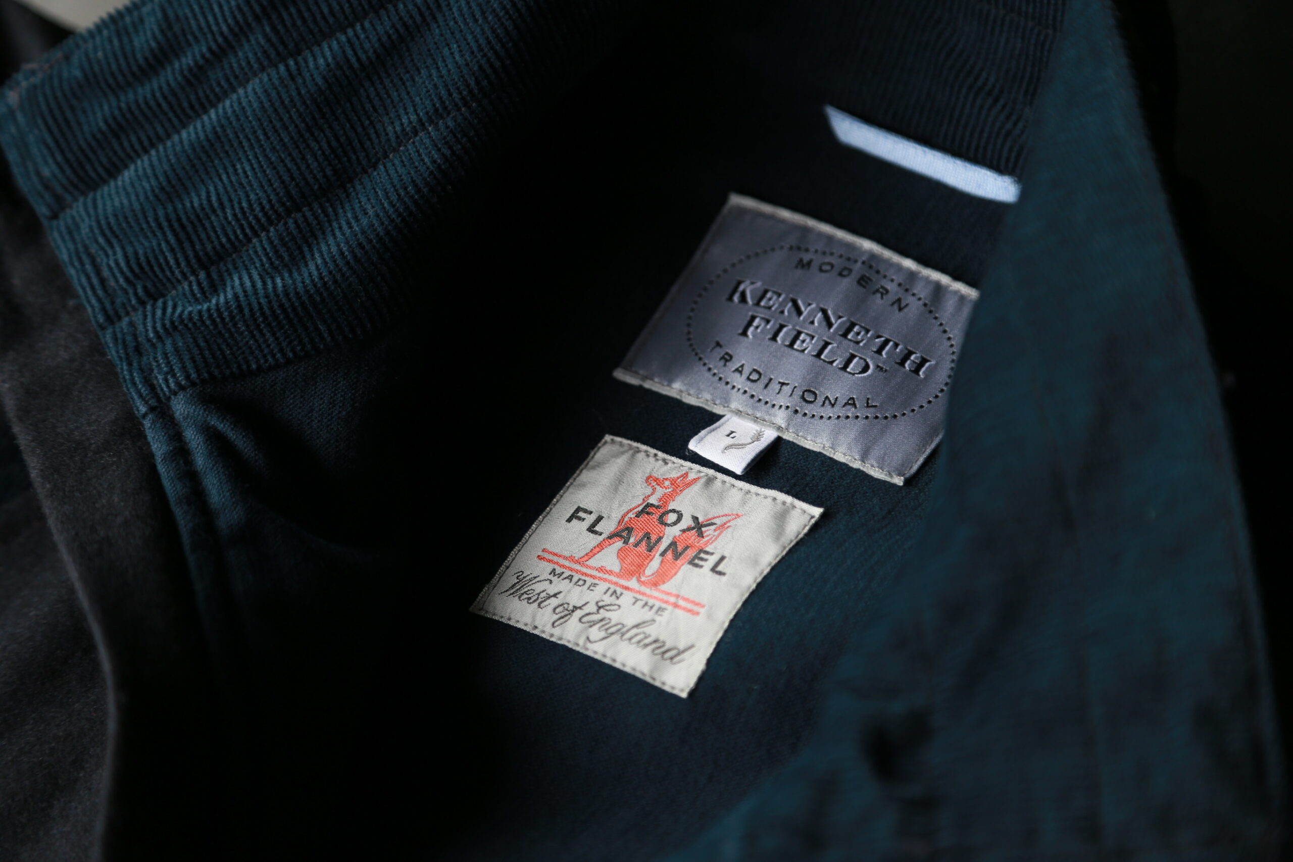 KENNETH FIELD 22AW / P65 FOX FLANNEL 「極上の