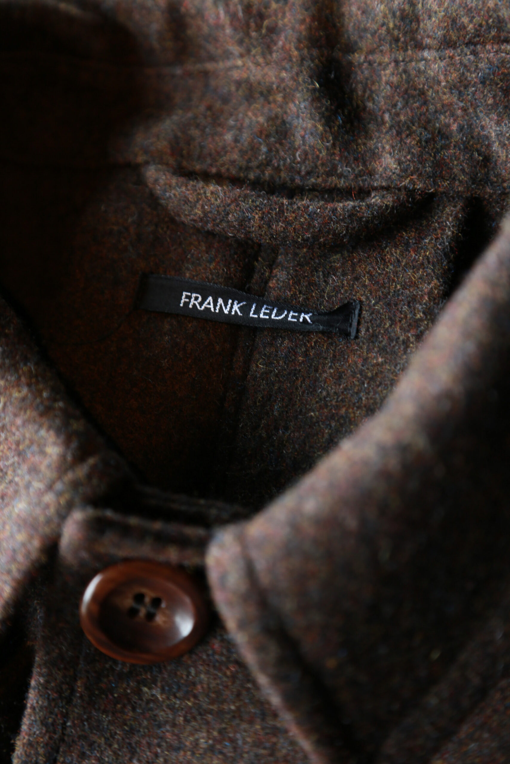 FRANK LEDER 22AW vol.4 DEER LEATHER & VINTAGE LODEN & BURNED 