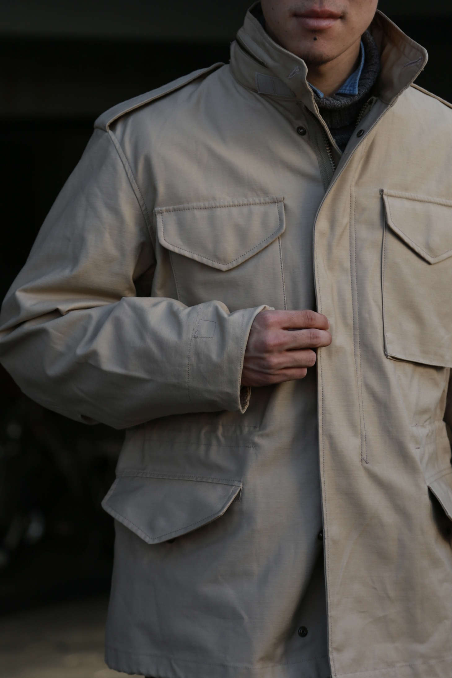 KENNETH FIELD×ARCH “M65 REVERSE SATEEN & VENTILE” | ARCH TOKYO