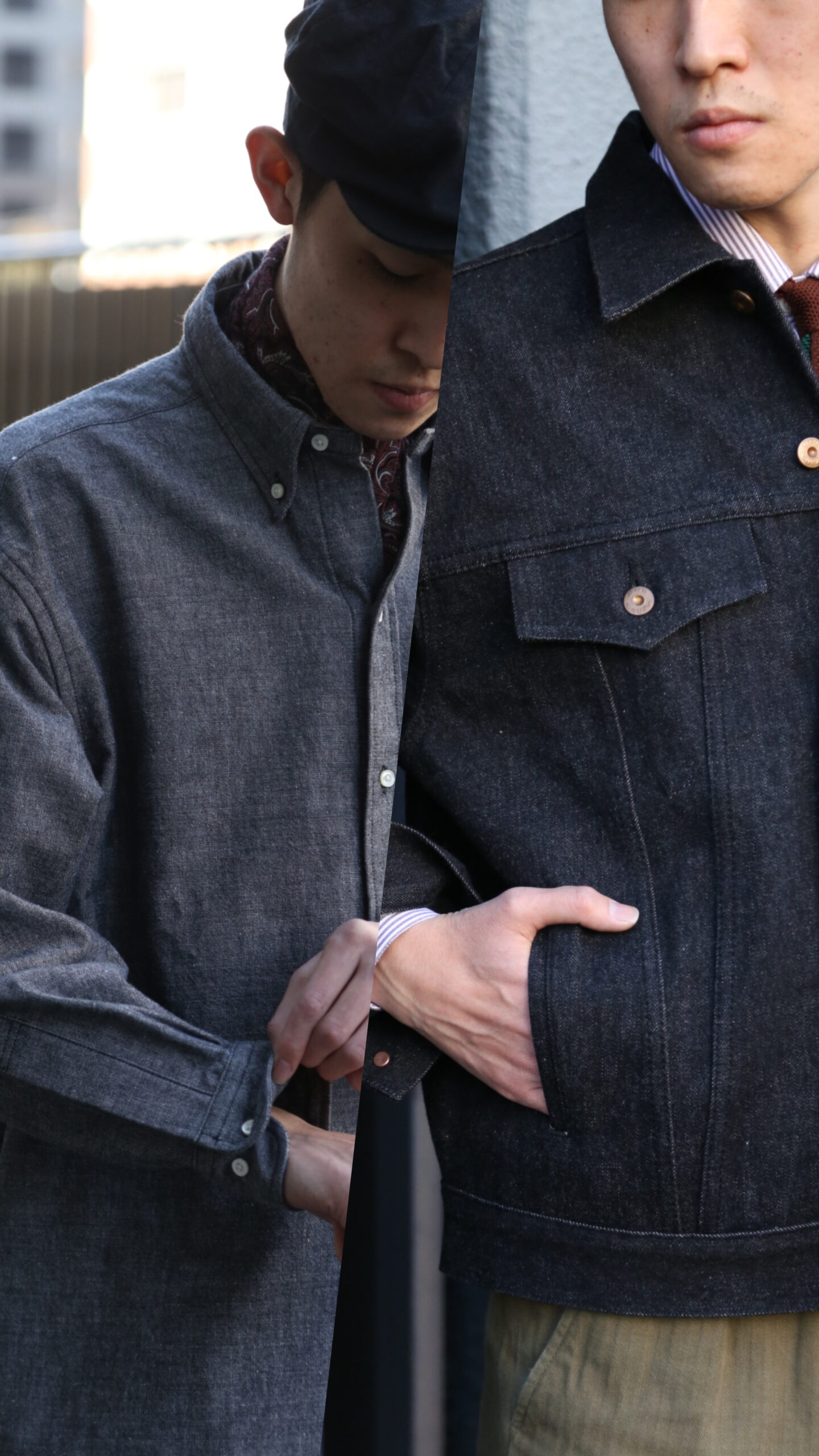 23SS BONCOURA Vol.2 “BIG BD Shirt” , “Trucker Jacket Pocket