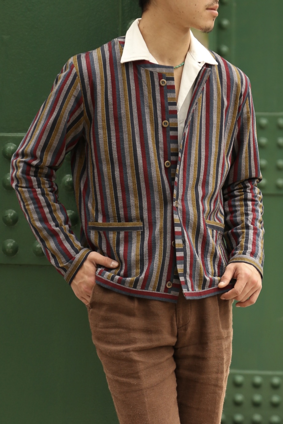 FRANK LEDER 23SS Vol.5 “BAVARIAN MULTI STRIPED SHIRTS