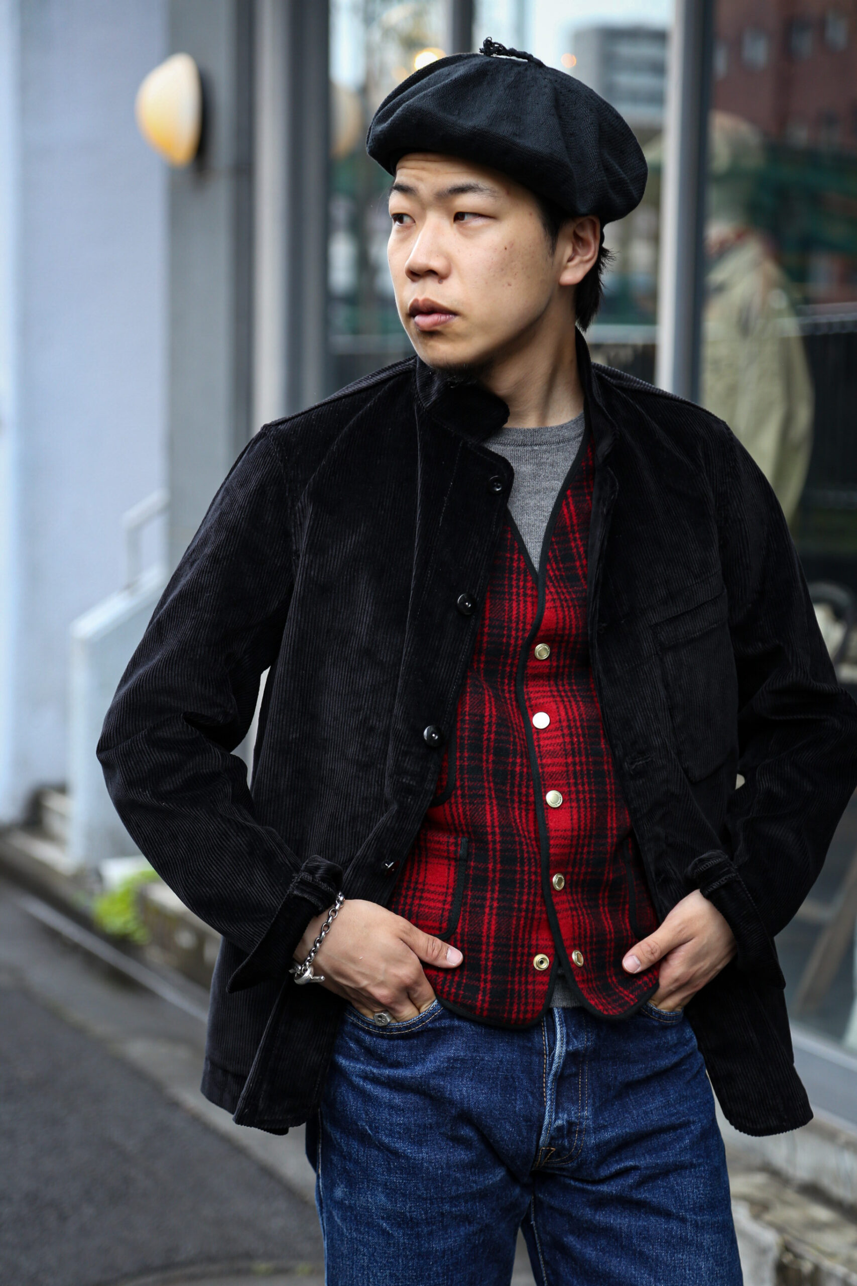 Hunting Knit Vest【th products】 - ベスト