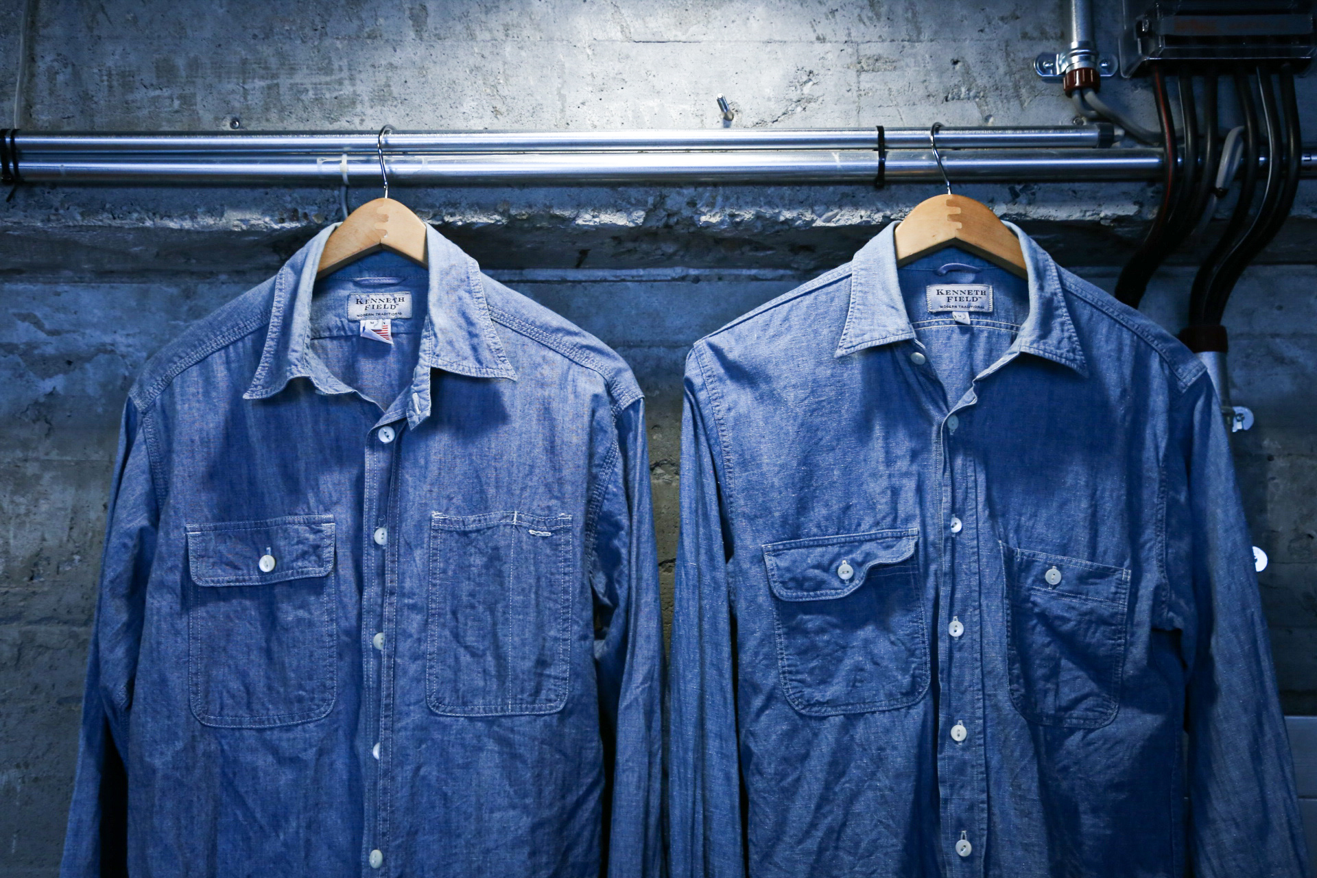 CHAMBRAY SHIRTS by KENNETH FIELD | ARCH TOKYO