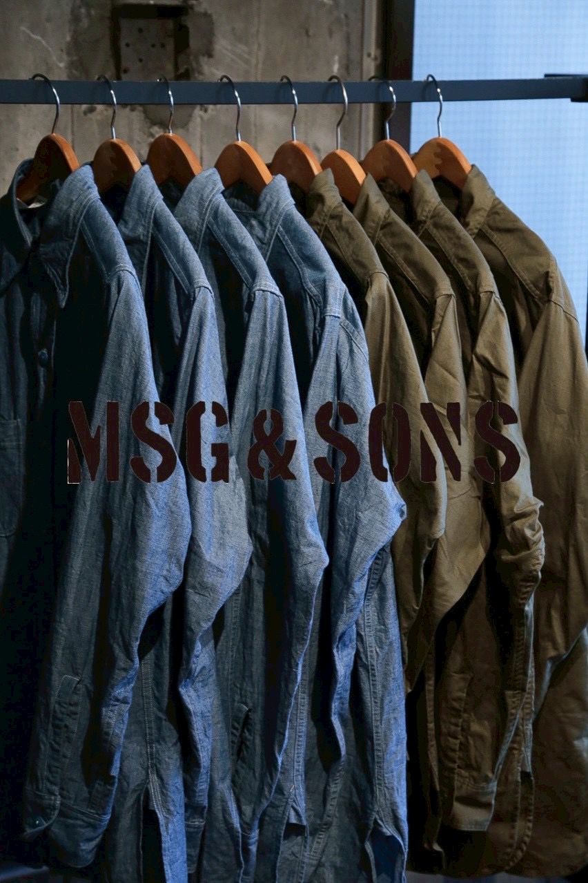 MSG&SONS(エムエスジーアンドサンズ) U.S.N. SHIRT 8.22(Fri) Release