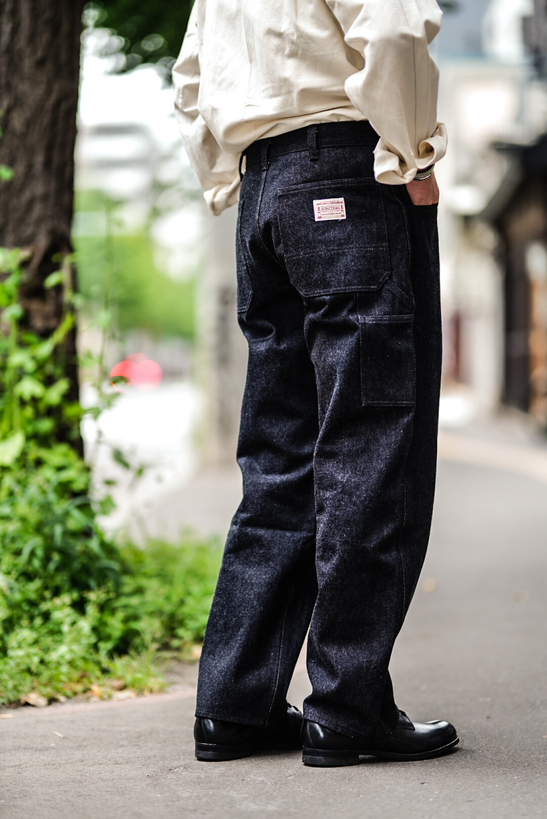 BONCOURA ブラックデニム ペインターパンツ size30 | ethicsinsports.ch