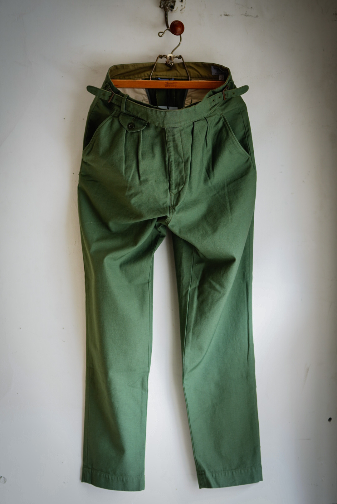 KENNETH FIELD / 別注 Gurka Trouser “US Military Dead Stock Fabric 