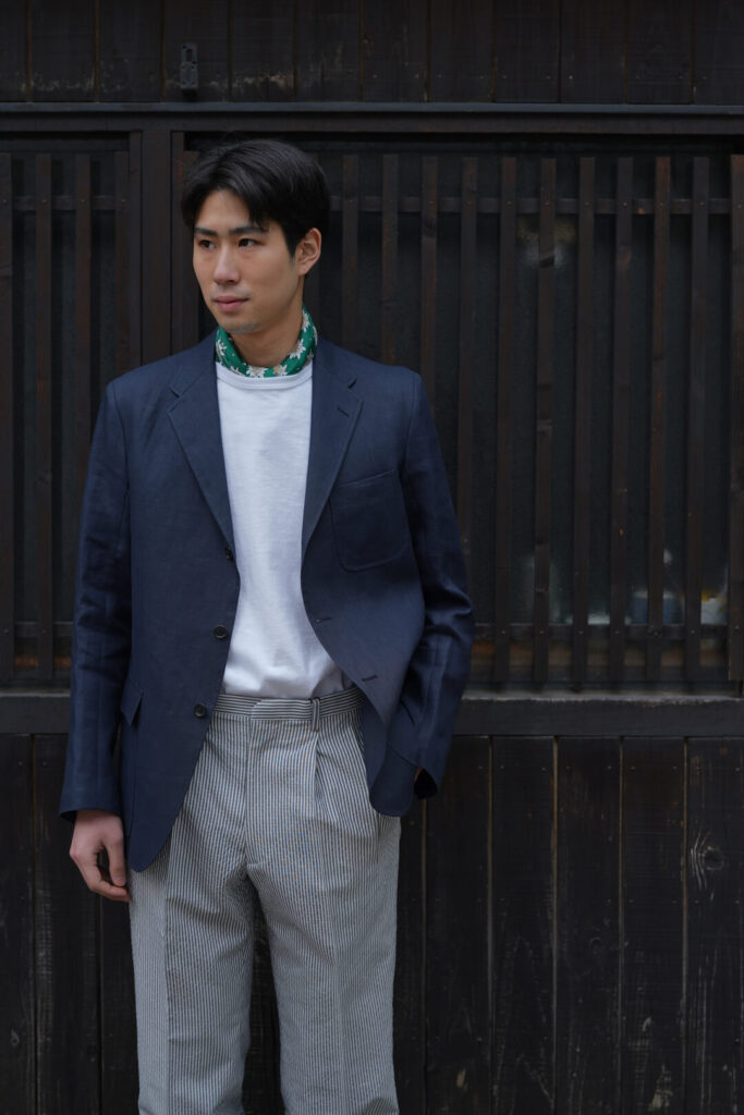 試着のみ】Kenneth Field 50´s SPORTS COAT リネン-