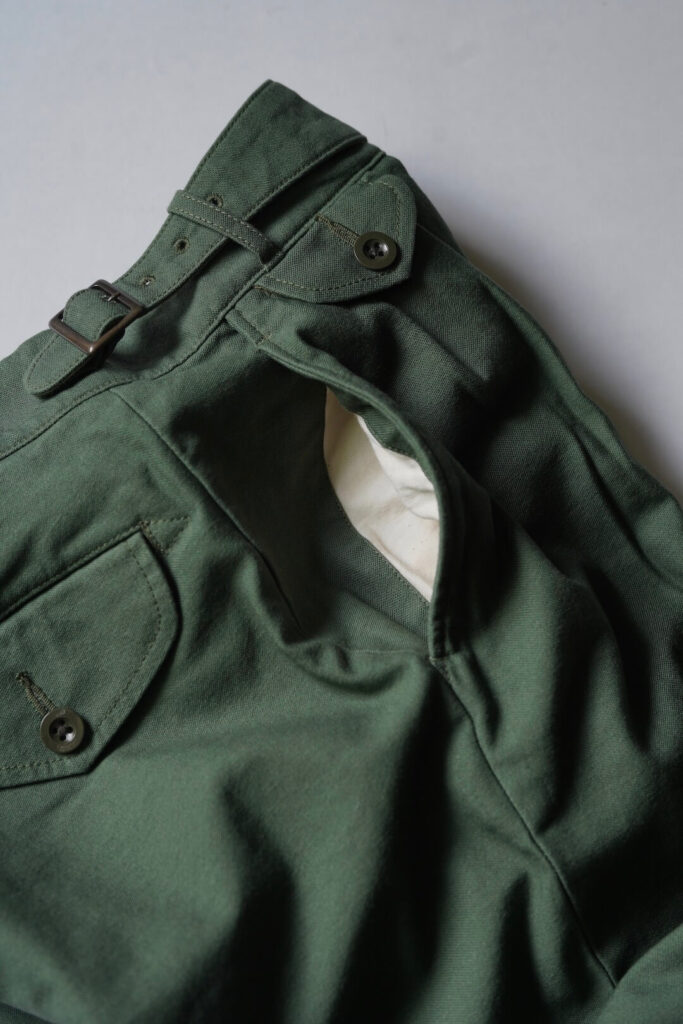 KENNETH FIELD / 別注 Gurka Trouser “US Military Dead Stock Fabric