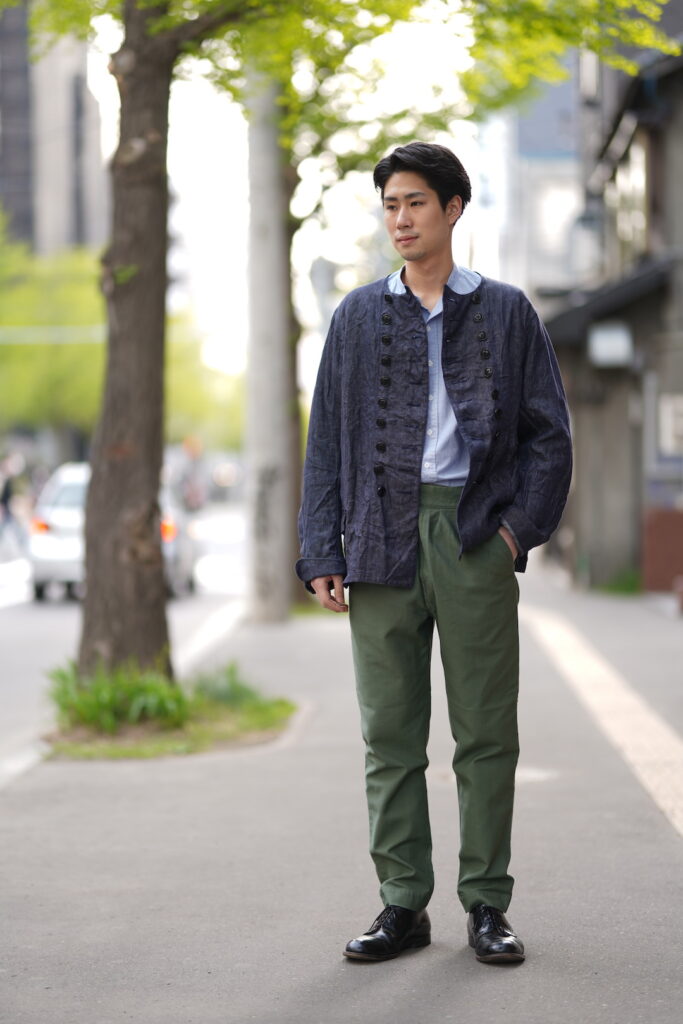 KENNETH FIELD / 別注 Gurka Trouser “US Military Dead Stock Fabric