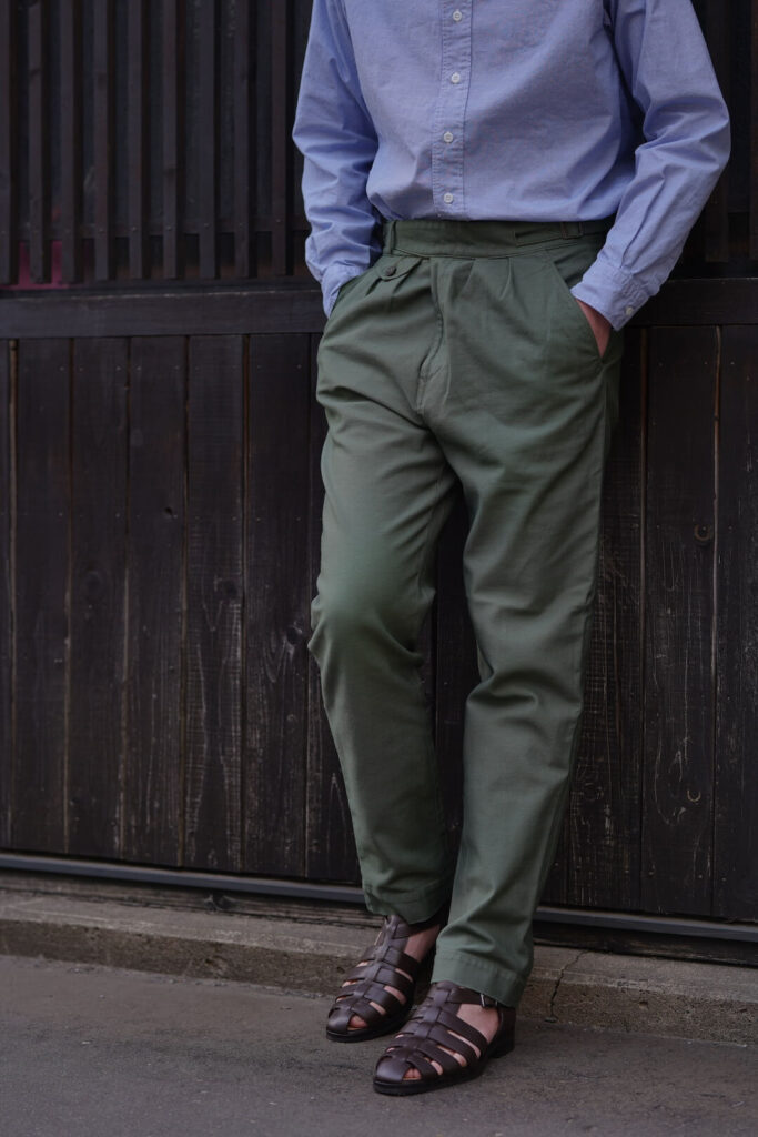 KENNETH FIELD / 別注 Gurka Trouser “US Military Dead Stock Fabric