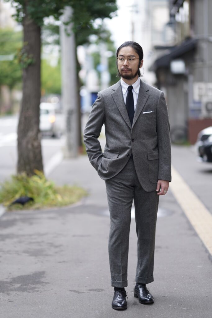 KENNETH FIELD Fox Brothers Flannel | ARCH アーチ - Sapporo / Tokyo