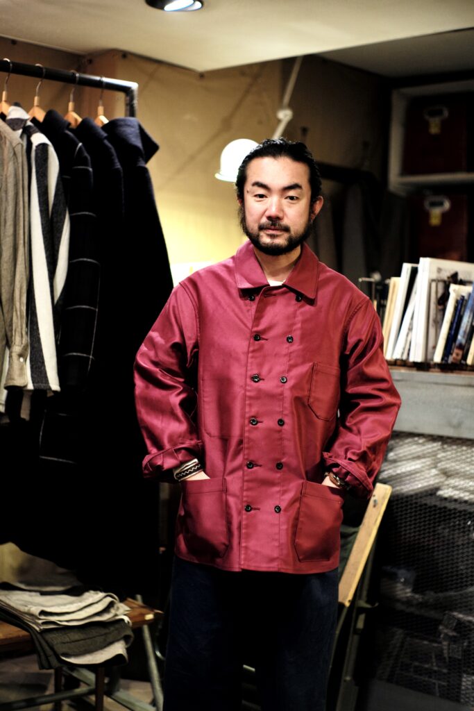 OUTIL(ウティ) モールスキンワークジャケット veste adge