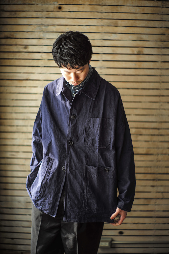 【新品未使用】casey casey VESTE BELGE ワークジャケットフランクリーダー