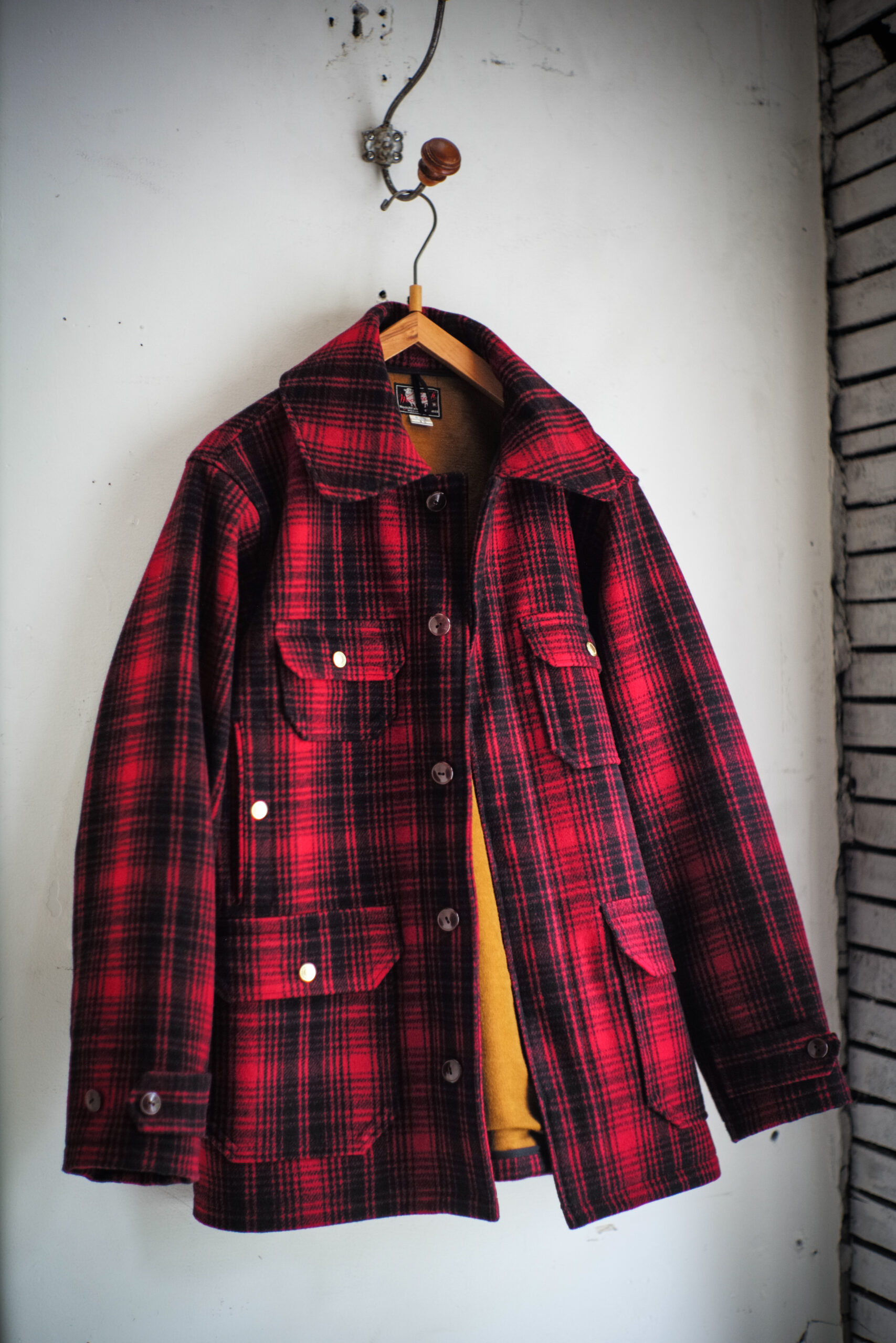 Wool rich hunting jacket