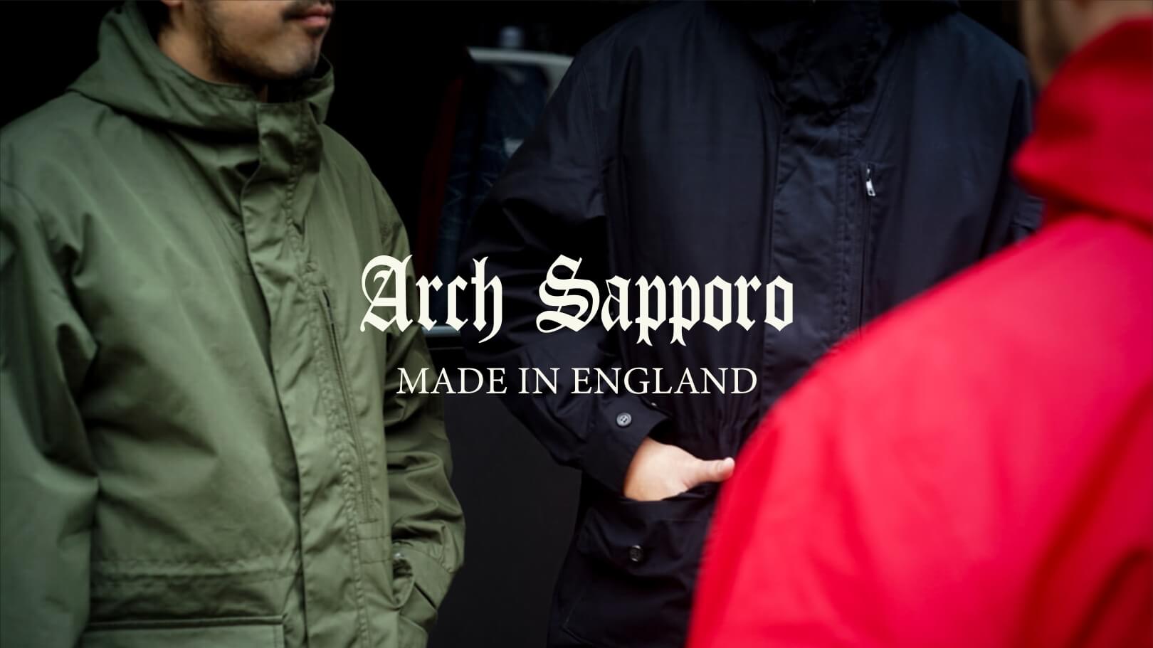 Arch Sapporo BRITISH VENTILE PARKA – MADE IN ENGLAND