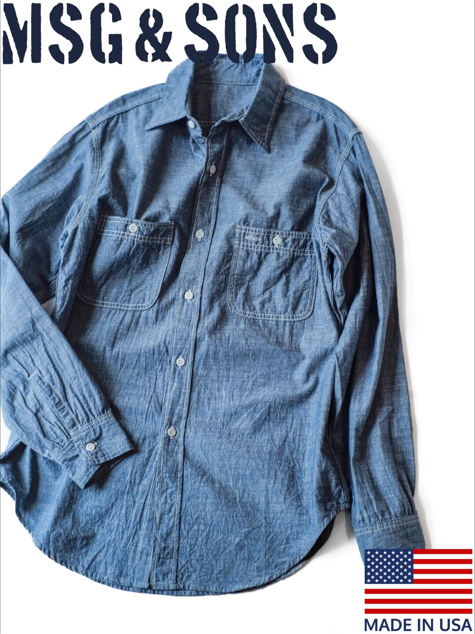 MSG & SONS CHAMBRAY