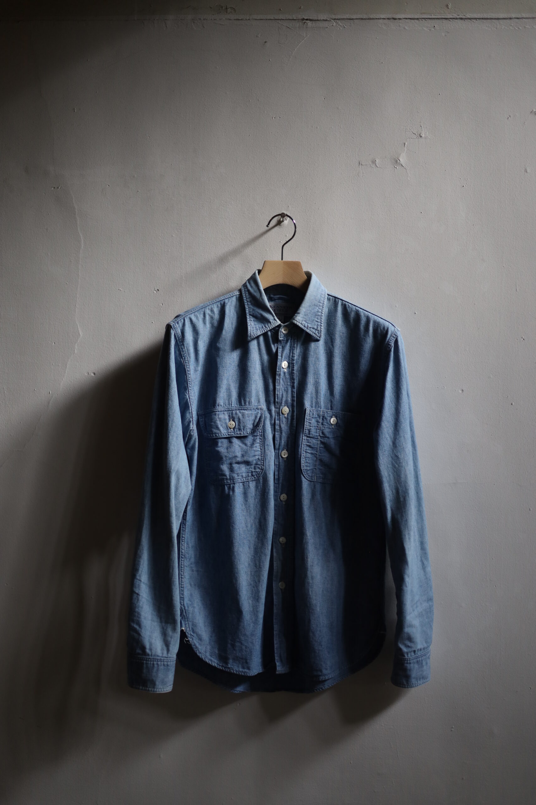 KAJA シャンブレーシャツ S 美品 OVY 廃盤 KAJA シャンブレーシャツ S