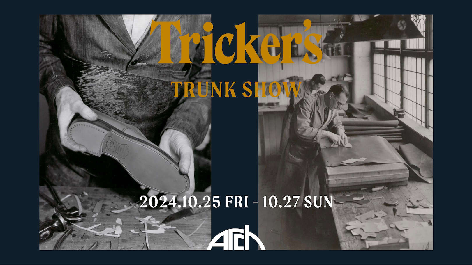 Tricker’s TRUNK SHOW at ARCH SAPPORO