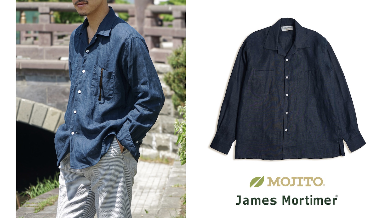 MOJITO ABSHINTH SHIRT by James Mortimer – ARCH EXCLUSIVE