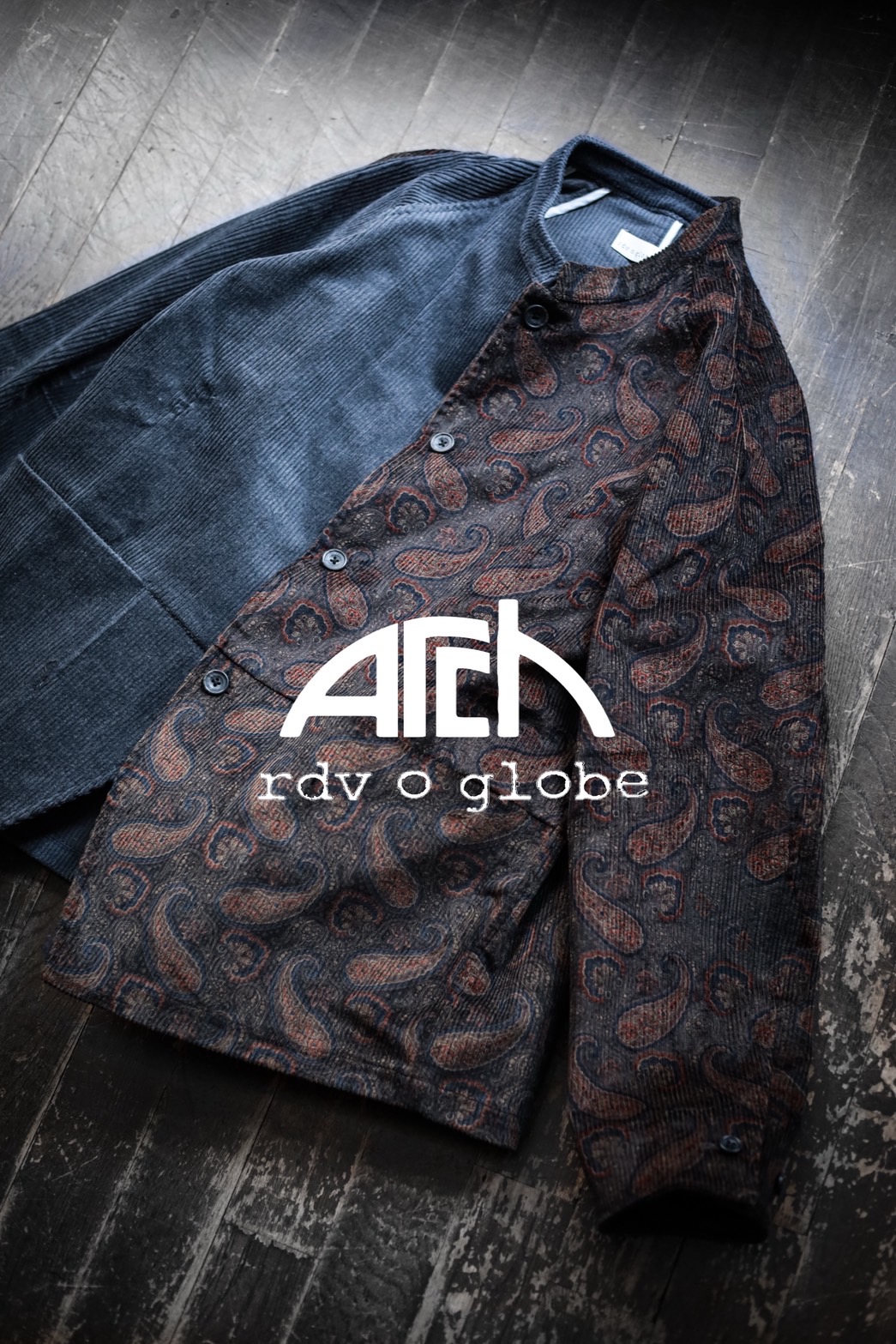 【完売品】rdv o globe MORGAN VE. ARCH札幌別注 rdv o globe ”MORGAN VE. Arch exclusive” | ARCH アーチ