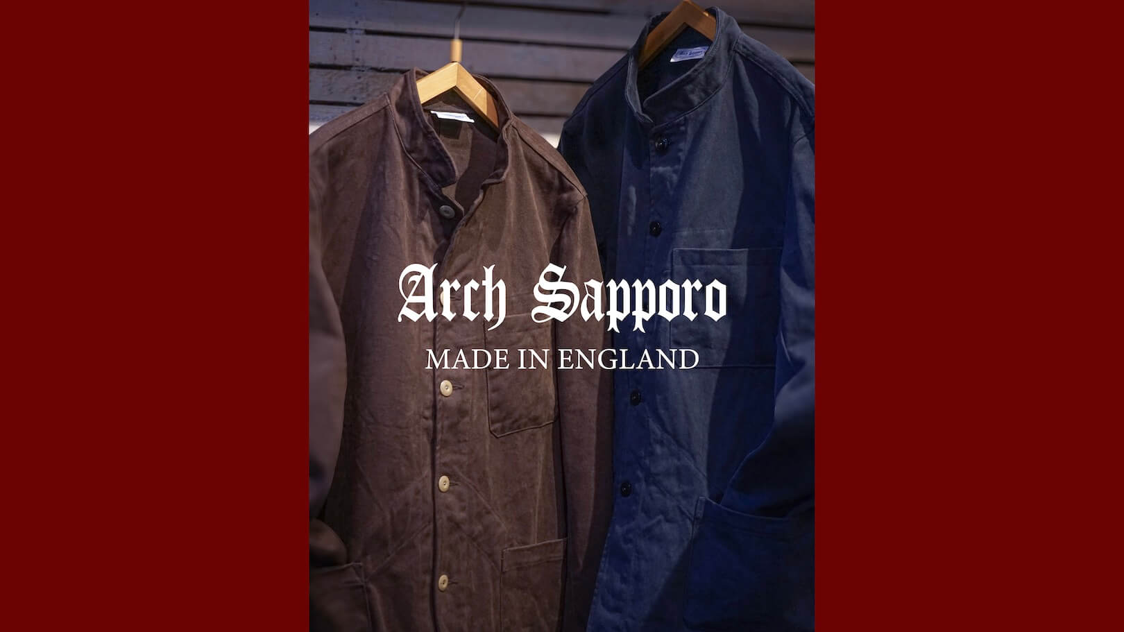 Arch Sapporo BRITISH WORK JACKET – MADE IN ENGLAND